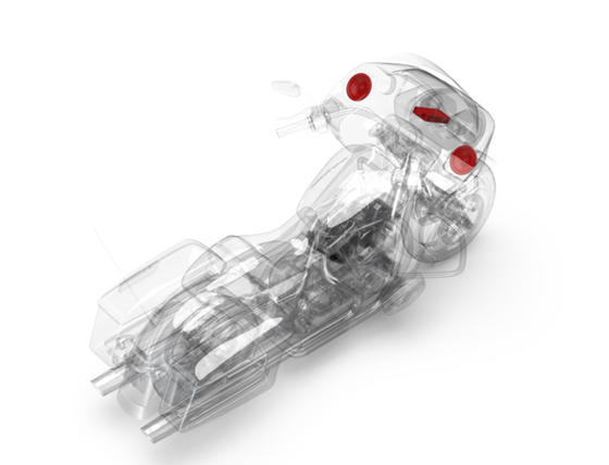 Rockford Fosgate Stage-2 Speaker & Amp Kit for 2014+ Harley-Davidson Street Glide & Road Glide