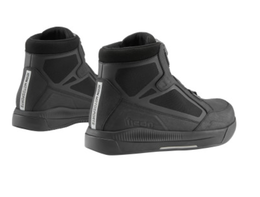 ICON Patrol 3™ Waterproof Boots – Law Abiding Biker