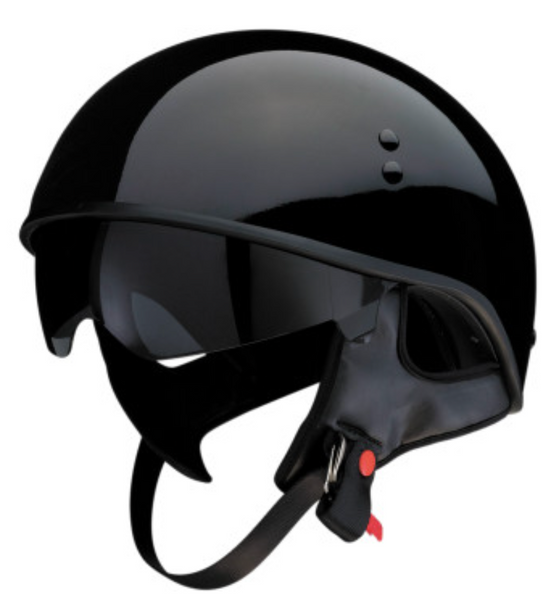 Z1R Vagrant 1/2 Helmet - With Drop Down Sun Visor