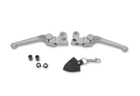 Chrome Smooth Wide Blade Levers For 2014-2016 Harley Tri Glide & Freewheeler – Hill Country HC-1982