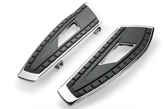 Ciro Chicane Rider Floorboards (Chrome or Black)