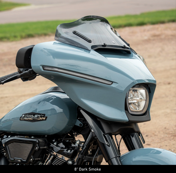 Klock Werks Flare™ Windshield for Harley-Davidson 2023.5 and Newer FLH (New Style Fairing)