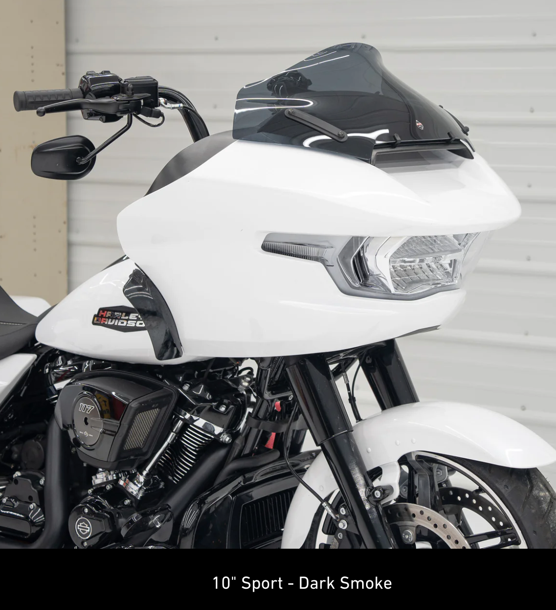 Klock Werks Flare™ Windshield for Harley-Davidson 2023.5 and Newer