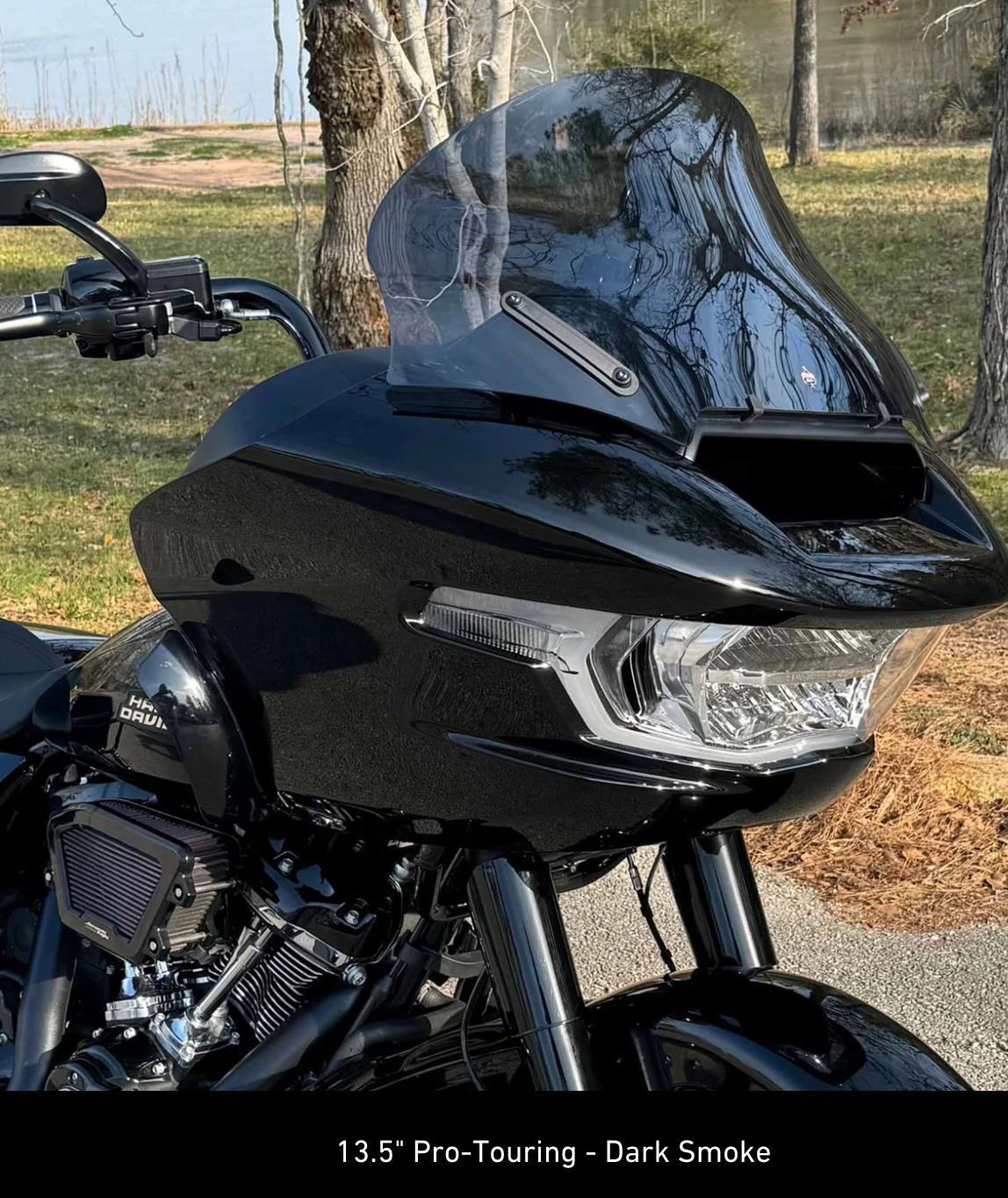 Klock Werks Flare™ Windshield for Harley-Davidson 2023.5 and Newer