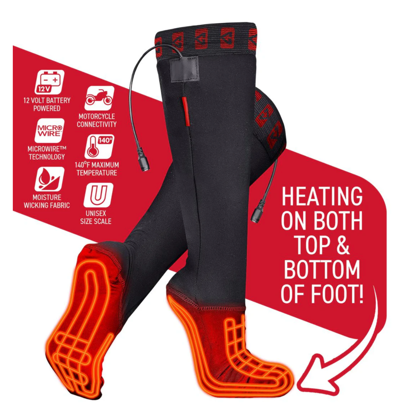 Gerbing 12V Heated Sock Liners – Law Abiding Biker
