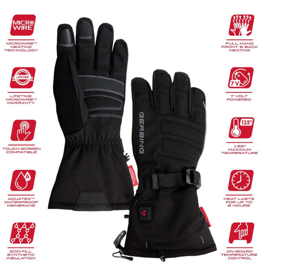 Gerbing 7V Men's S7 Battery Heated Gloves