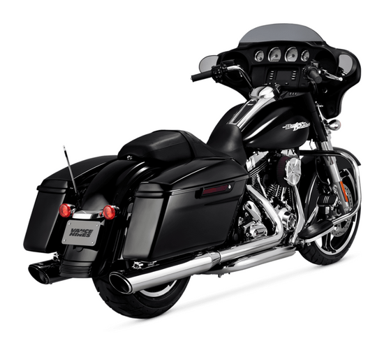 Vance and Hines Twin Slash Roun Slip Ons for Harley-Davidson (2017-2024)