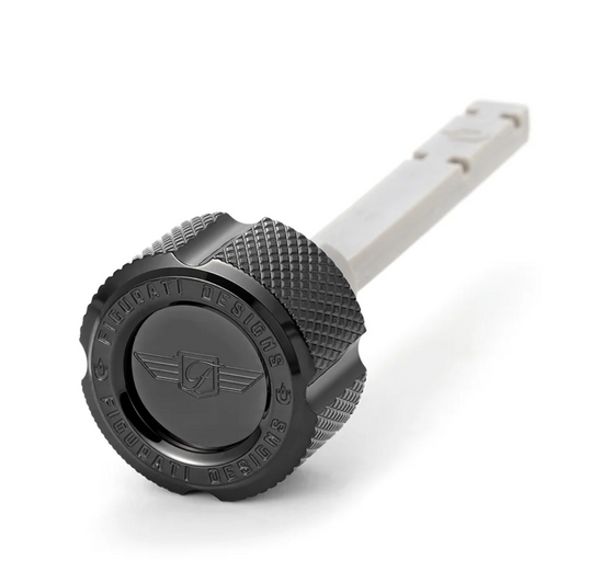 Figurati Stainless Steel Magnetic Transmission Dipstick For Harley Milwaukee Eight (M8) (2017-Present Harley Touring Models)