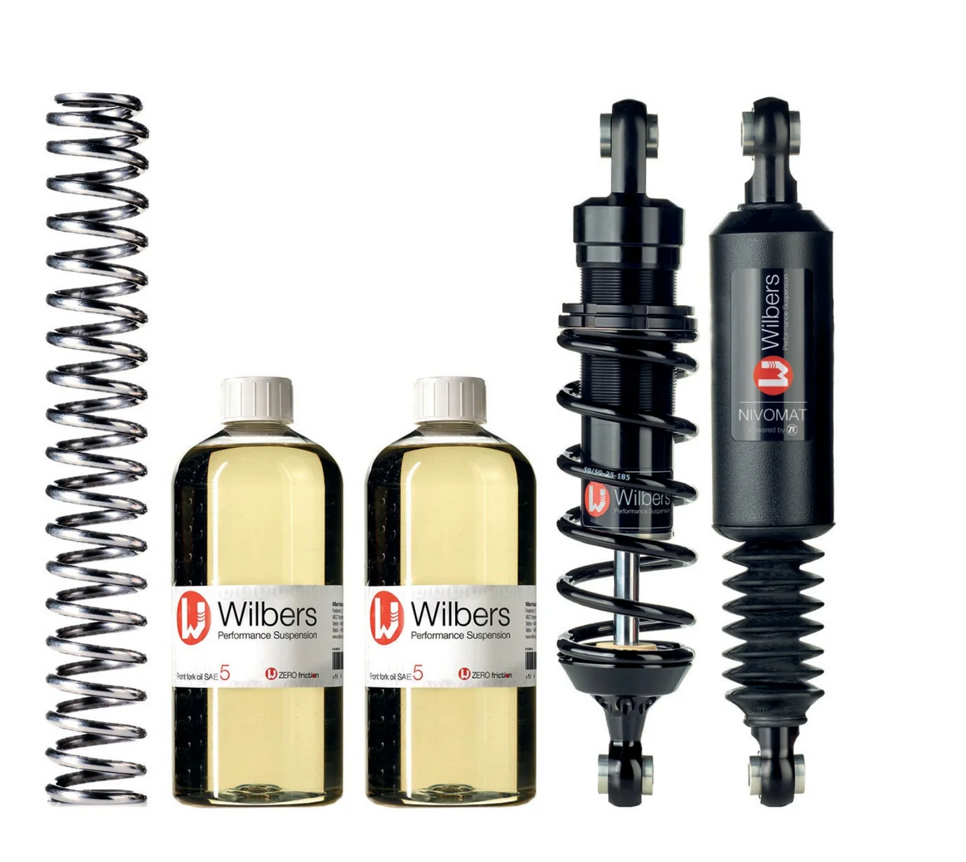 AAA LIVEDVD 2015〜2019セット Wilbers LDC Nivomat Shock Set for Harley Davidson Touring Models