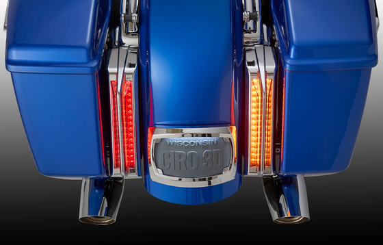 Ciro Filler Panel Tail Lights for Select '23-Up Harley-Davidson Touring (New Fairing Design)
