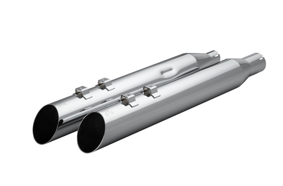 Khrome Werks 4.0" HP Plus Mufflers Slash Up (With Ripper Baffler) for 2017 and UP Harley-Davidson Touring (Copy)
