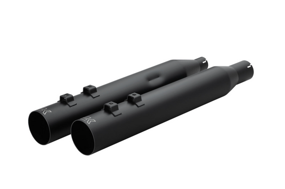 Khrome Werks 4.0" HP Plus Mufflers Straight Cut for 1999-2016 Harley-Davidson Touring