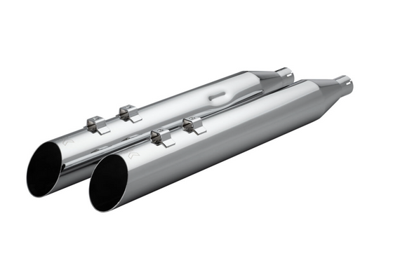 Khrome Werks 4.0" HP Plus Mufflers Slash Up for 2017 and UP Harley-Davidson Touring