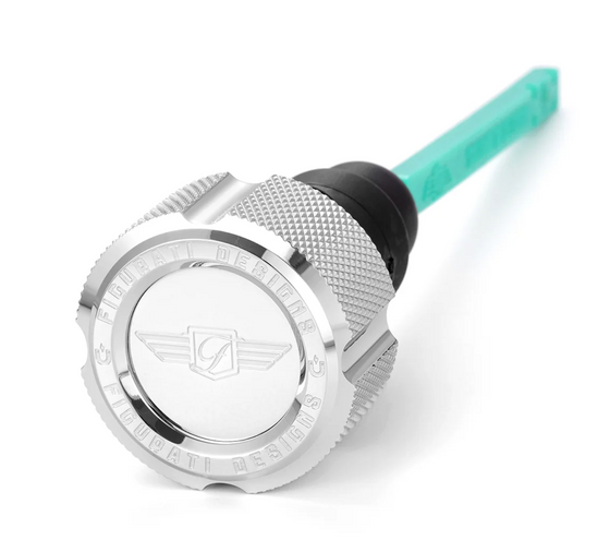Figurati Designs STAINLESS STEEL Magnetic ENGINE Oil Dipstick for Harley-Davidson Dyna (2006-2017)