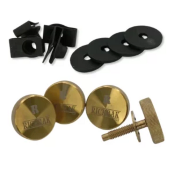 Stainless Steel Saddlebag Safety Bolt Kit For Harley Touring 1993-2020 – Chrome Finish