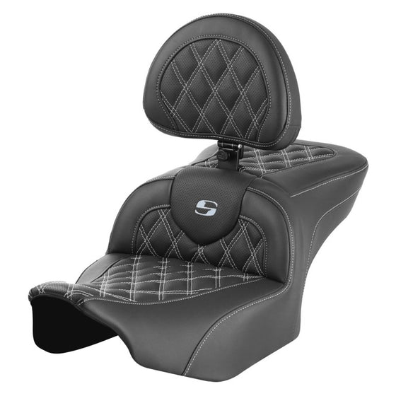 Saddlemen Roadsofa Lattice Stitch-LS (2023 CVO Street Glide & Road Glide & 24 To Present Street Glide & Road Glide (Heated & Non Heated Options)