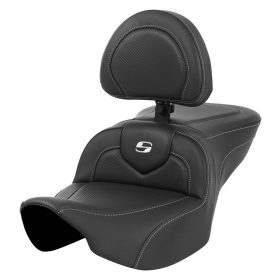 Saddlemen Roadsofa Carbon Fiber-CF (2023 CVO Street Glide & Road Glide & 24 To Present Street Glide & Road Glide (Heated & Non Heated Options)