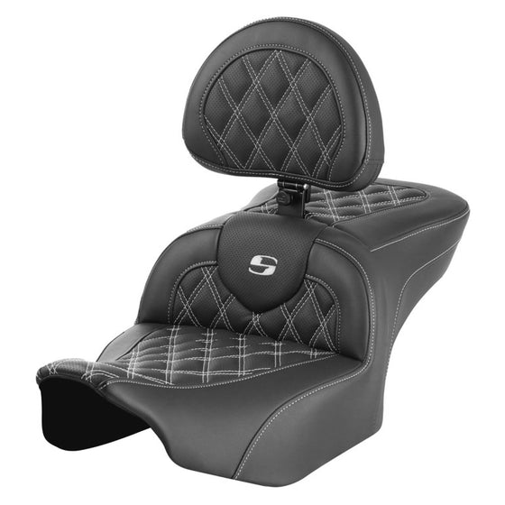 Saddlemen Roadsofa Lattice Stitch-LS (2023 CVO Street Glide & Road Glide & 24 To Present Street Glide & Road Glide (Heated & Non Heated Options)