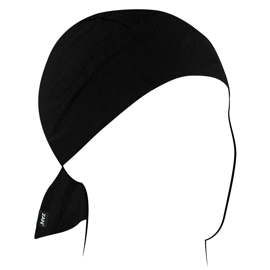 Zan Flydanna SportFlex UPF50+ motorcycle head wrap - Black