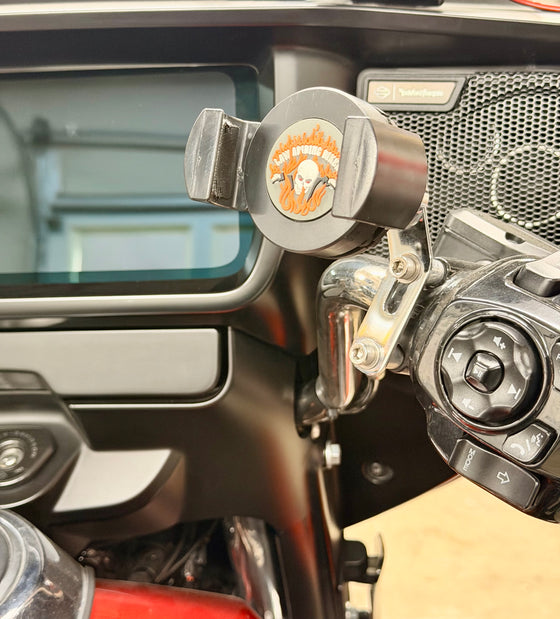 Biker Gripper With Enhanced Vibration Dampening-HEAD UNIT ONLY-(Choose Mounting Option)