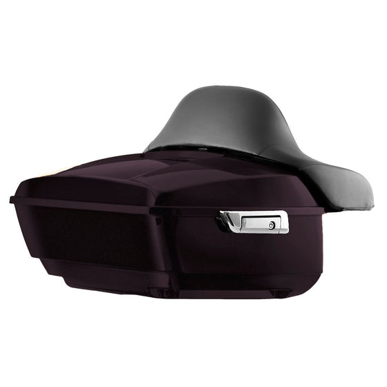 Hogworkz Color Matched KING TOUR PACK with FULL BACKREST and CHROME HARDWARE for Harley-Davidson Touring 2014 to Present