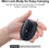 Biker Combination Motorcycle Helmet Cable Lock 27.5"