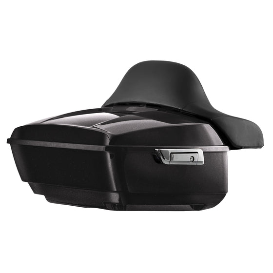 Hogworkz Color Matched KING TOUR PACK with FULL BACKREST and CHROME HARDWARE for Harley-Davidson Touring 2014 to Present