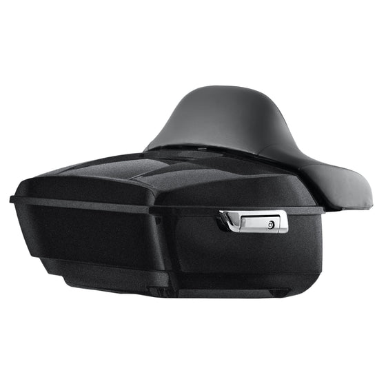 Hogworkz Color Matched KING TOUR PACK with FULL BACKREST and CHROME HARDWARE for Harley-Davidson Touring 2014 to Present