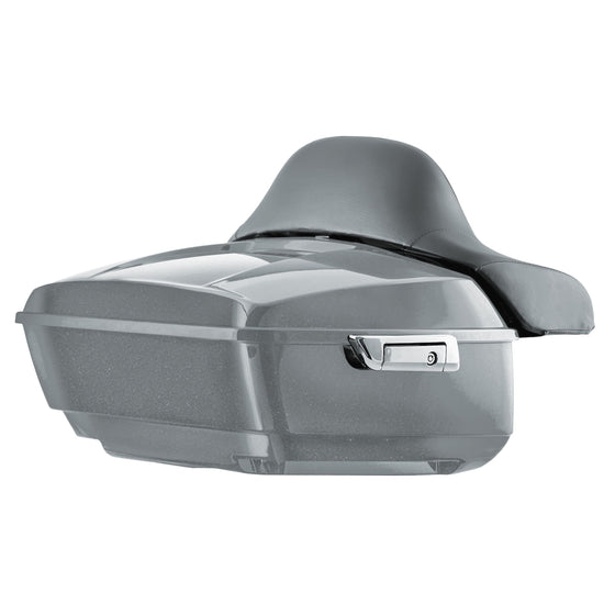 Hogworkz Color Matched KING TOUR PACK with FULL BACKREST and CHROME HARDWARE for Harley-Davidson Touring 2014 to Present