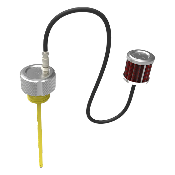 Figurati Performance ALUMINUM Vented Dipstick for Harley-Davidson TOURING M8 (2017-Present)