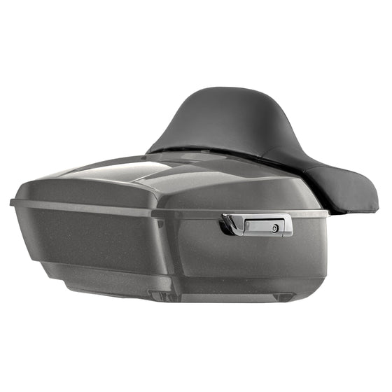 Hogworkz Color Matched KING TOUR PACK with FULL BACKREST and CHROME HARDWARE for Harley-Davidson Touring 2014 to Present