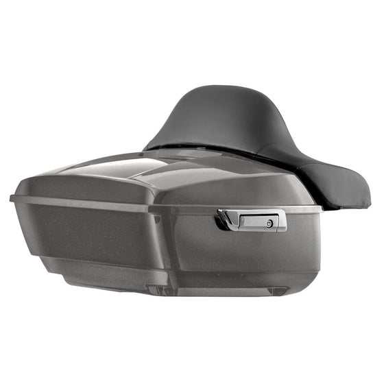 Hogworkz Color Matched KING TOUR PACK with FULL BACKREST and CHROME HARDWARE for Harley-Davidson Touring 2014 to Present