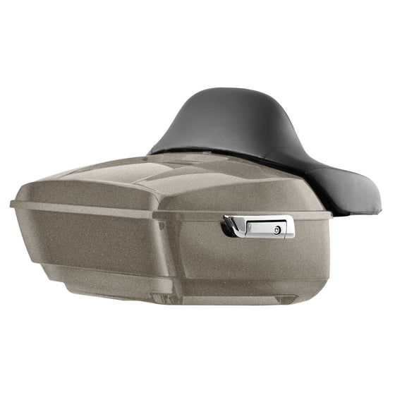 Hogworkz Color Matched KING TOUR PACK with FULL BACKREST and CHROME HARDWARE for Harley-Davidson Touring 2014 to Present