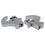 HOGWORKZ Locking Quick Release Clamp Kit for Harley-Davidson® Motorcycles