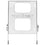 Hogworkz Chrome Two-Up Tour Pack Mount for Harley® Touring '09-'25