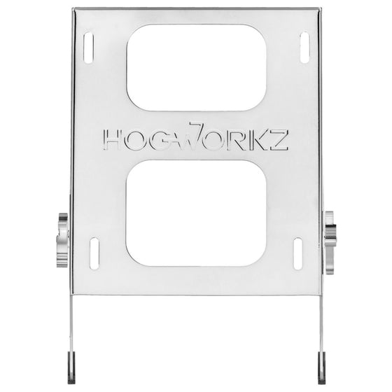 Hogworkz Chrome Two-Up Tour Pack Mount for Harley® Touring '09-'25