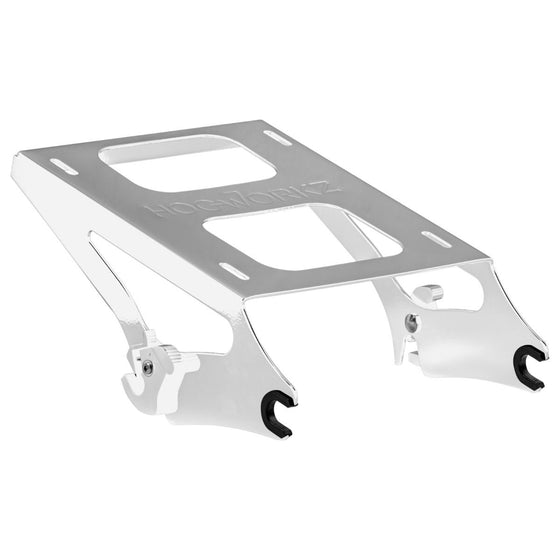 Hogworkz Chrome Two-Up Tour Pack Mount for Harley® Touring '09-'25