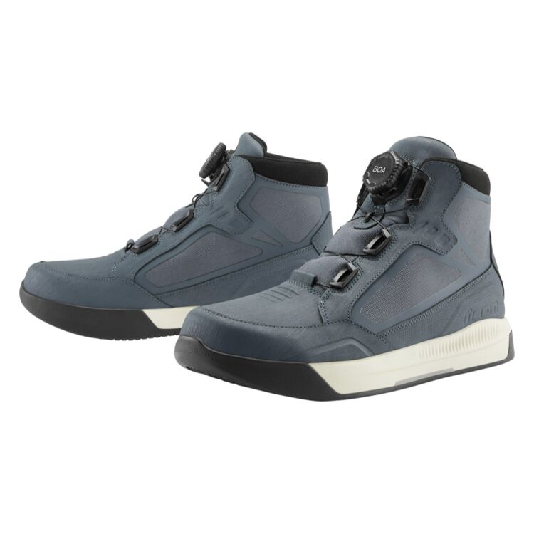 ICONアイコンWATERPROOFSHOESウォータープルーフシューズ 防水 ICON Patrol 3™ Waterproof Boots – Law Abiding Biker