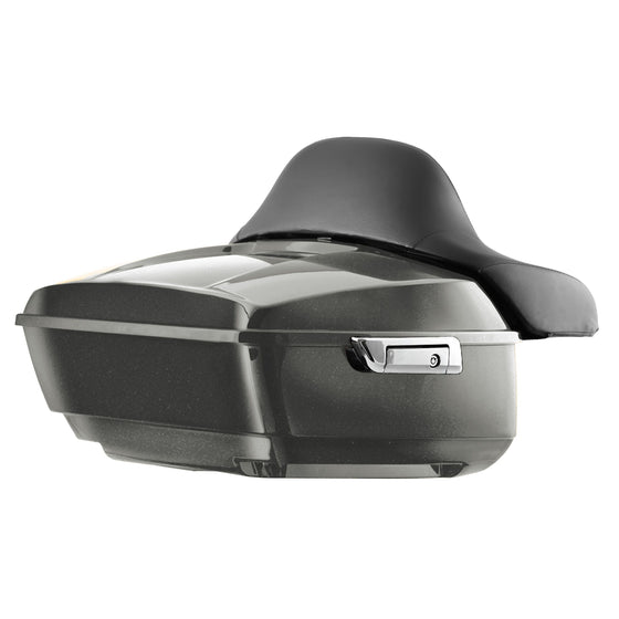 Hogworkz Color Matched KING TOUR PACK with FULL BACKREST and CHROME HARDWARE for Harley-Davidson Touring 2014 to Present