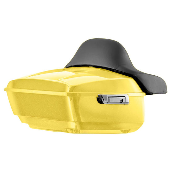 Hogworkz Color Matched KING TOUR PACK with FULL BACKREST and CHROME HARDWARE for Harley-Davidson Touring 2014 to Present