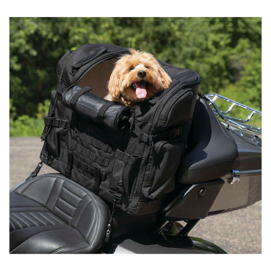 Kuryakyn Pet Palace-TITAN (35 lbs Capacity)-Motorcycle Pet Carrier