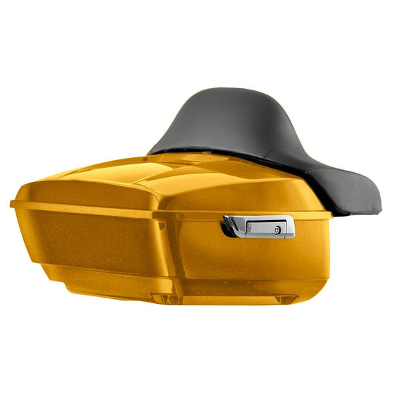 Hogworkz Color Matched KING TOUR PACK with FULL BACKREST and CHROME HARDWARE for Harley-Davidson Touring 2014 to Present