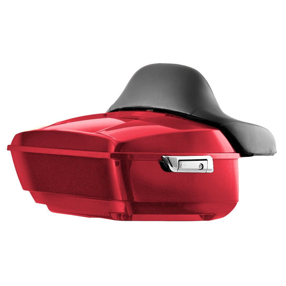 Hogworkz Color Matched KING TOUR PACK with FULL BACKREST and CHROME HARDWARE for Harley-Davidson Touring 2014 to Present