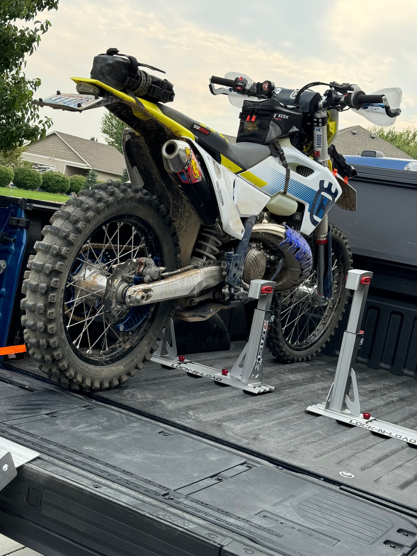 Risk Racing Lock-N-Load Pro HD - Strapless Moto Transport System 