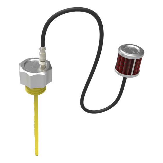 Figurati Performance ALUMINUM Vented Dipstick for Harley-Davidson TOURING M8 (2017-Present)