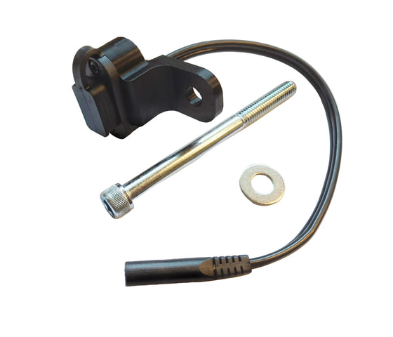 Stealthport Motorcycle Battery Charging & Accessory Port - TANK BOLT MOUNT (Harley SOFTAIL 18-Present Models)