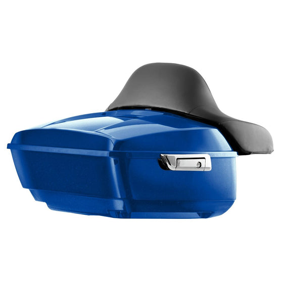 Hogworkz Color Matched KING TOUR PACK with FULL BACKREST and CHROME HARDWARE for Harley-Davidson Touring 2014 to Present