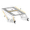 Hogworkz Chrome Two-Up Tour Pack Mount for Harley® Touring '09-'25