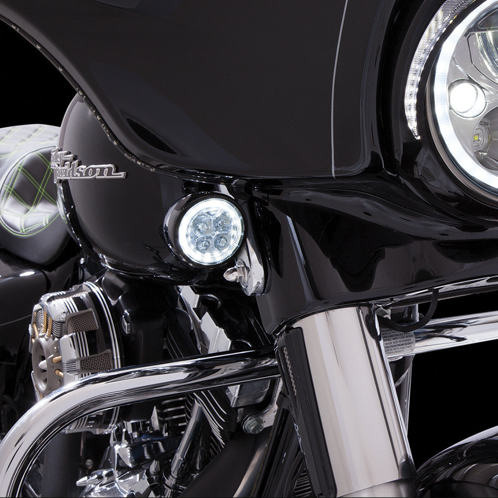 Ciro Fang LED (Dual Filament) Signal Light Inserts for Harley