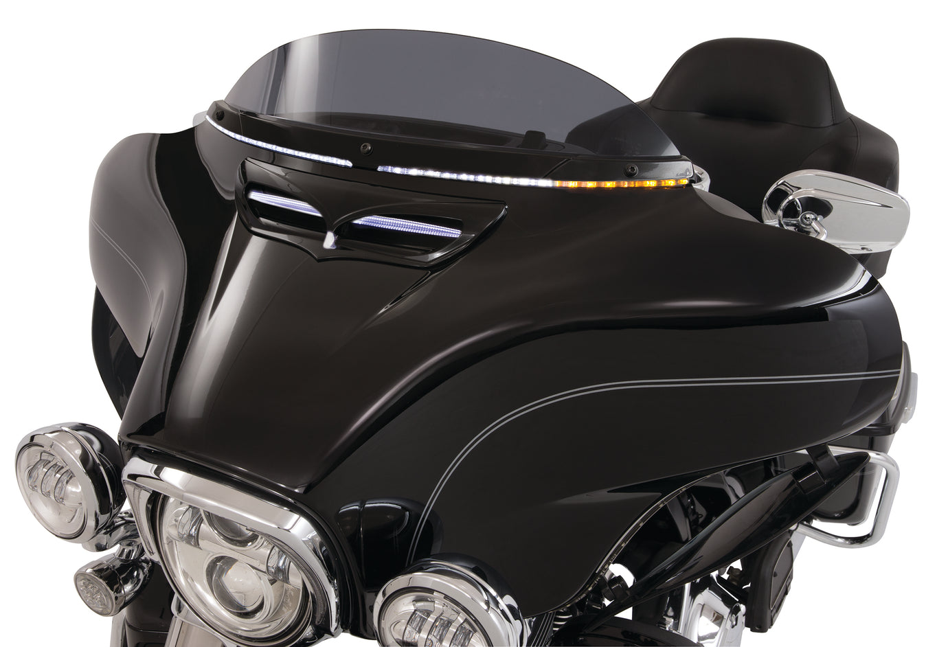 Ciro 11001 Windshield Trim Black LED